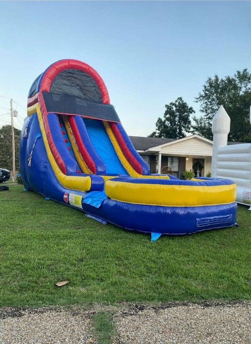 Big Blue Water Slide